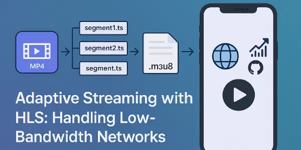 Adaptive Streaming with HLS: Handling Low-Bandwidth Networks