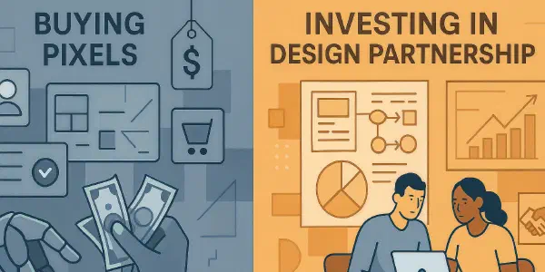 Stop Buying Pixels: How to Invest in a Design Partner, Not Just Hire a Freelancer